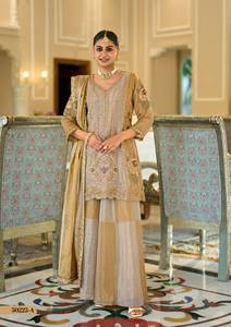 Vintage Viscose Dupatta Embroidered <b>Shawl</b> Beaded Sequin Border Ethnic <b>Wrap</b> for <b>Wedding</b> Party Women Quick Dry All Seasons - Product Image 2