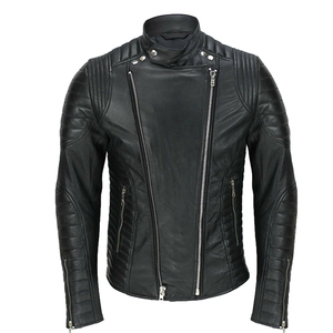 Genuine <b>Mens</b> <b>Leather</b> <b>Jacket</b> Premium Elegant Casual Streetwear Soft Durable Fashion Outerwear - Product Image 1