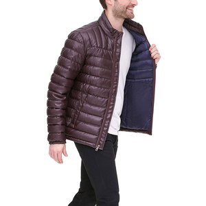 Factory Direct Custom Logo Outdoor Lightweight Warm Coats Men Winter Bubble Puff <b>Down</b> Coat Cotton Puffer Letterman Streetwear - Product Image 6