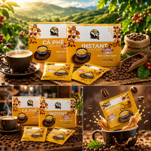 Bitter <b>Instant</b> <b>Coffee</b> 17g Sachets 10 Sugar-Non Dairy Creamer Ready to Drink Mix 3in1 High Quality OEM/ODM Available Wholesale - Product Image 3