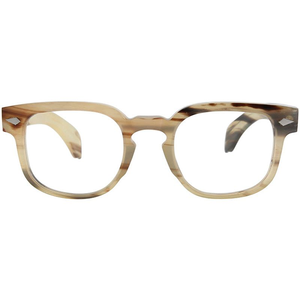 Lunettes de soleil optiques artisanales en corne de buffle naturelle de haute qualité, gravées, écologiques, artisanat HF - Product Image 2
