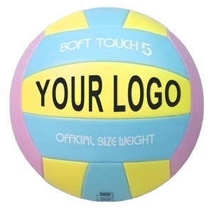 Balones de Voleibol Personalizados al por Mayor, Balón de Voleibol Inflable de Fibra PU de Tamaño 5 para Entrenamiento y Partidos - Product Image 2