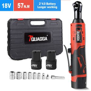 Set di Chiavi Elettriche Senza Fili TQUAGGA 18V, Chiave a Cricchetto da 3/8'' con Alta Coppia 57NM per Rimozione Viti e Dadi, Attrezzi per Riparazione Auto - Product Image 1