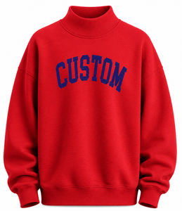 Sudadera Oversize de Cuello Alto para Mujer con Logotipo Personalizado, Tejido 100% Algodón, Estilo Holgado con Hombros Caídos - Product Image 6