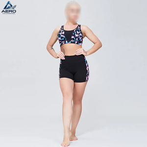 Producto de Alta Demanda, Nueva Llegada, Precio al por Mayor, Conjunto Deportivo de 2 Piezas, Top y Pantalones Cortos, Ropa Deportiva para Mujer - Product Image 5