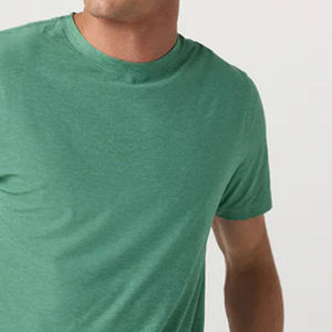 T-shirt décontracté pour homme, léger, à séchage rapide, en matière douce, prix abordable, haute qualité, design personnalisable, streetwear - Product Image 4