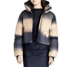 <b>Women</b> Color Block Bomber <b>Jacket</b> Full Zip Casual Outerwear Ribbed Collar Cuffs Long Sleeve <b>Lightweight</b> Streetwear Fashion <b>Jacket</b> - Product Image 3