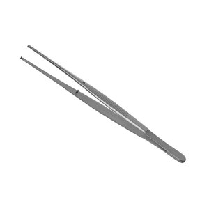 Pinzas de tejido rectas Semken de 155 mm con dientes entrelazados 1x2, autoclavables, pinzas quirúrgicas dentales finas, fabricante Pakistán - Product Image 6