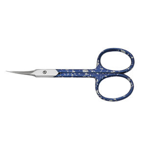 Ciseaux à cuticules professionnels de haute précision à lame incurvée et pointe affûtée, design simple, en acier inoxydable, outil de manucure et de pédicure - Product Image 5