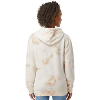 Sweat-shirt à capuche unisexe personnalisé en coton molletonné 350g, effet délavé, avec logo frontal, style streetwear, OEM/ODM