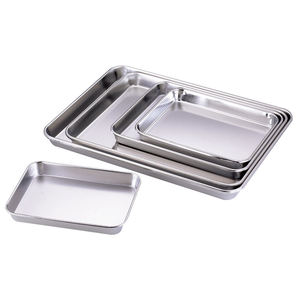 METAL MED CORPORATION MM-0726-191 Bandeja Rectangular de Acero Inoxidable para Apósitos, Soporte Manual para Herramientas Quirúrgicas Médicas, CE - Product Image 6
