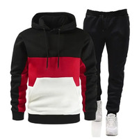 Altr Brothers Survêtement Homme Léger et Moderne en Polaire Léopard avec Capuche et Cordon de Serrage, 2-en-1, en Polyester et Coton, pour l'Hiver