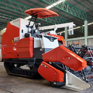 Moissonneuse-batteuse Kubota DC 120X 120 CV à 2 rangs, transmission par engrenages, moteur diesel, pour riz, haute productivité, machine agricole - Product Image 1