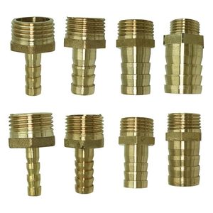 ข้อต่อทองเหลืองแบบมีหนาม 1 ชิ้น พร้อมท่อตัวผู้ขนาด 6 มม. รุ่น AOL-051 - Product Image 2
