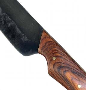 Custom Handcrafted Forged Steel Outdoor Utility <b>Tool</b> with Natural Rosewood Handle - Product Image 6