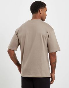 Men's Regular Fit Solid Color Cotton T-Shirt O-Neck <b>Short</b> <b>Sleeve</b> Casual Jersey Crewneck Tee - Product Image 2