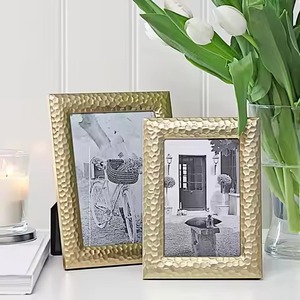 <b>Antique</b> <b>Frame</b> Design Metal Glass Photo <b>Frame</b> Decorative Photo Display Timeless Home Style - Product Image 4