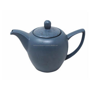 Rustic Glazed <b>Teapot</b> Pot <b>with</b> Artistic Finish Ceramic Art Pot for <b>Tea</b> Lovers Kitchen Centerpieces and Collector Pottery Displays - Product Image 2