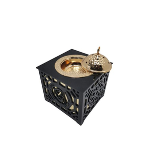 Cuencos para servir alimentos de diseño rústico vintage, chapados en oro de alta calidad, hechos de metal de alta calidad, a un precio impresionante. - Product Image 1