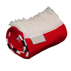 Bufandas de Fútbol Tejidas de Doble Cara de Alta Calidad, Bufandas de Lana de Material Acrílico para Aficionados de Equipos Nacionales con Diseño Personalizado - Product Image 5