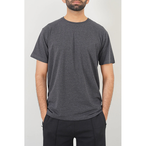T-shirt de haute qualité pour homme, design tendance, décontracté, en coton lourd 100%, coupe ample, uni - Product Image 1