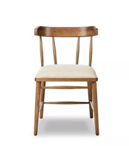 Silla de Comedor Moderna de Mediados de Siglo, de Madera de Teca Sólida, Respaldo Ligero, Ecológico, Tapizado Suave, para Proyectos de Hoteles y Restaurantes - Product Image 5