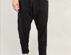 <b>Wholesale</b> Custom Men's Casual Canvas Fleece <b>Flared</b> <b>Sweatpants</b> Breathable Drawstring Closure Lightweight Eco-Friendly - Product Image 6
