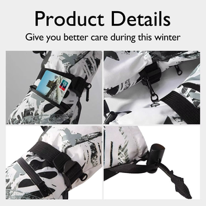 Guantes de Esquí Eléctricos Calefactables e Impermeables con Cierre de Cordón para Hombres y Mujeres, para Ciclismo, Snowboard y Actividades al Aire Libre - Product Image 5