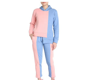 Chándal de talla grande para mujer, el mejor chándal de contraste de última tendencia, diseño genuino de alta calidad, chándal de moda para mujer. - Product Image 2