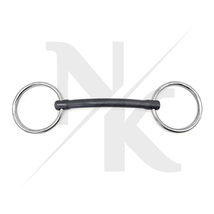 Bocado de titanio premium para caballo, con doble articulación y anillo suelto, para entrenamiento de equitación, productos OEM de equipo ecuestre. - Product Image 5