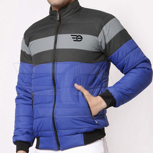 <b>Men</b> Puffer <b>Jacket</b> Lightweight Winter Warm Casual <b>Long</b> Sleeve Zippered Streetwear Outdoor Trendy Apparel - Product Image 2