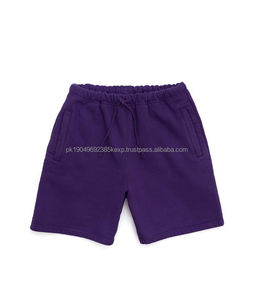 Nouveau Look Haute Qualité Violet Shorts Meilleure Tenue pour Hommes Sexy Fitness Gym Sweat Shorts Coton Shorts - Product Image 1