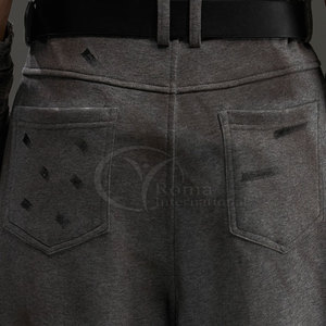 Sun Faded Distressed <b>Flare</b> <b>Sweatpants</b> Men’s Vintage Streetwear Jogger Pants <b>Wholesale</b> Washed <b>Flare</b> Sweat Pants Sun - Product Image 3