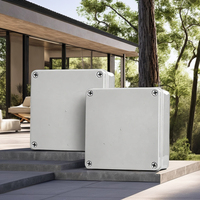 Boîtier de jonction électrique étanche IP66 en plastique ABS/PC moulé par injection, modèle OEM JBX-002 150x150x76.2mm