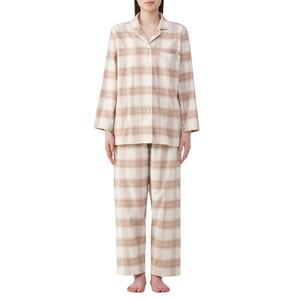 Camisón de Manga Larga para Mujer, Personalizado, Suave, 100% Algodón, Transpirable, con Botones al Frente, Ropa de Dormir Unisex para Adultos, Precio Bajo - Product Image 2