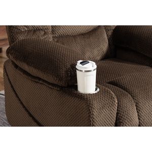 Poltrona Reclinabile Ultra Larga in Velluto con Funzione Massaggio e Riscaldamento, Funzione di Alzata Ausiliaria, Poltrona Elettrica Livi con Funzione Girevole - Product Image 6