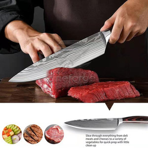 Ensemble de couteaux de chef légers au design moderne, accessoires de cuisine, ensemble de couteaux de chef professionnels - Product Image 2