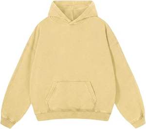 Vente en gros de sweats à capuche pour hommes en fibre de bambou 100% |   Sweat-shirt à capuche écologique uni et personnalisable avec logo |   Usine au Pakistan - Product Image 4