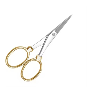 Cuticle Nail Scissors Straight Sharp Stainless Steel Adjustable Washable Multi Color <b>Paper</b> Coated Manicure Pedicure Nail Care - Product Image 6