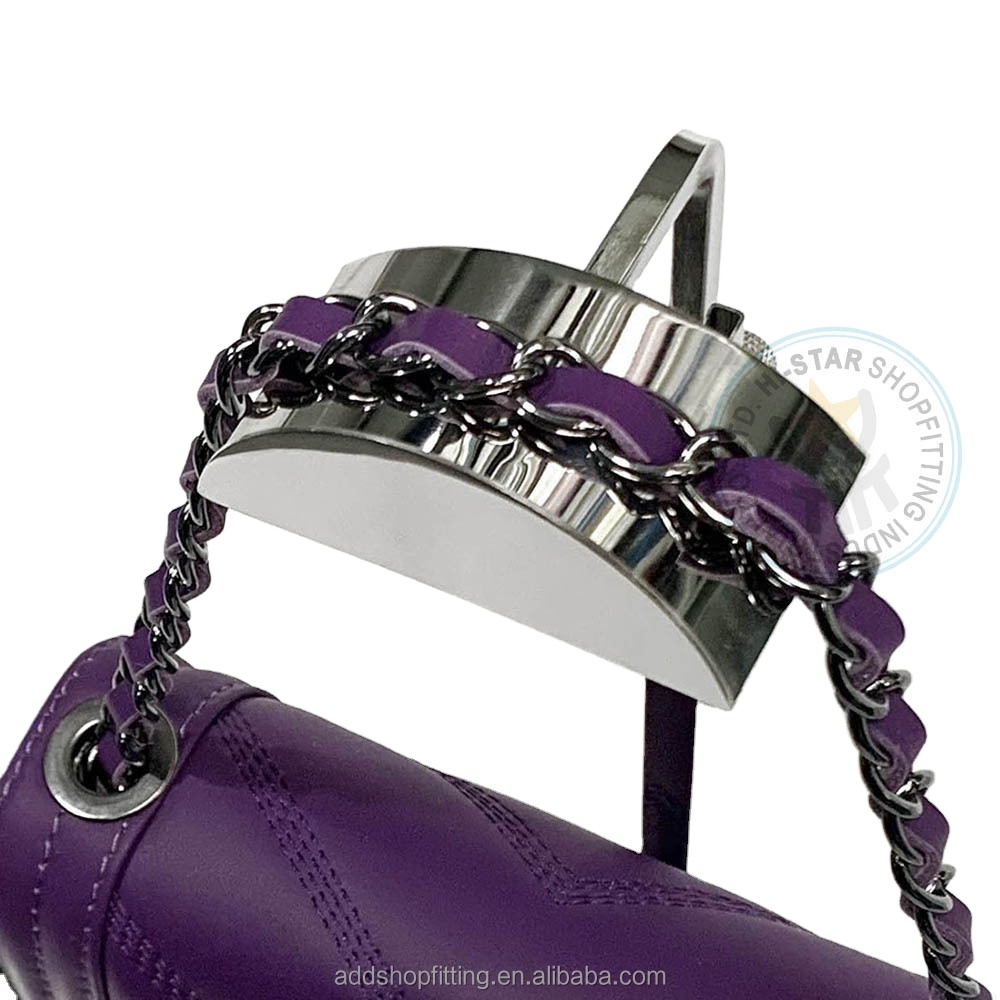 handbag purse holder metal designer tabletop