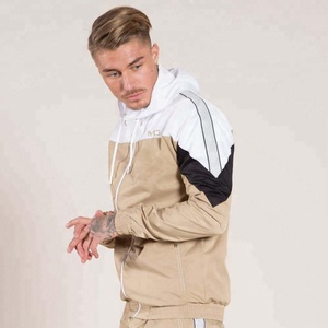 Ensemble de survêtement deux pièces pour homme, taille plus, sportswear uni, jogging, sweat à capuche, léger et respirant - Product Image 2