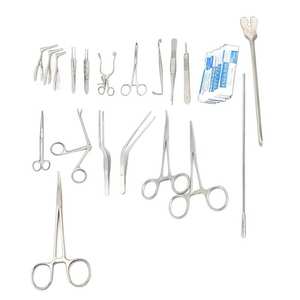 Juego de 24 Instrumentos de Diagnóstico Quirúrgico Veterinario DS 1627, Kit de Herramientas Quirúrgicas Ortopédicas de Acero Inoxidable para Cirugía Equina - Product Image 4