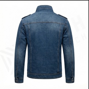 Chaqueta vaquera al por mayor 2025 para hombre, chaquetas y abrigos vaqueros ajustados de estilo japonés para adolescentes y niños - Product Image 3