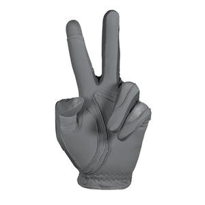 Guante de Golf para Mujer, Completamente de Cuero Cabretta, Color Gris, Premium, Suave al Tacto, Transpirable, Ajuste Flexible, Agarre Duradero, Mano Izquierda - Product Image 3