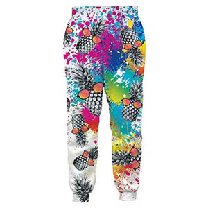 Pantalones Deportivos Ligeros de Lana para Hombre, Sublimados, Transpirables, de Secado Rápido, Ecológicos, con Cordón Ajustable - Product Image 6