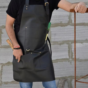 Delantal Industrial de Cuero para Hombre, Impermeable, para Barbacoa, Taller y Manualidades, Suministro al por Mayor, Colores Personalizados, Pedidos al por Mayor - Product Image 1
