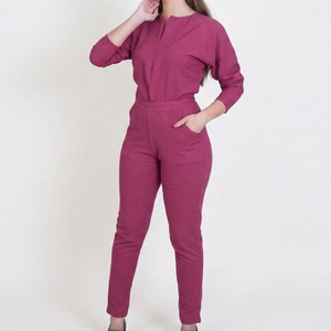 New Color Custom Polyester Cotton Short Sleeve Women Surgical Scrub <b>Sets</b> Hospital <b>Doctors</b> Suits Nurse Uniform Clothes - Product Image 1