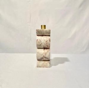 Zig Zag-portavelas de diseño único, soporte de vela de aleta decorativa con parte superior de Metal, diseño agradable - Product Image 3