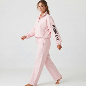 Women Custom Nylon Polyester <b>Set</b> Lightweight Sportswear Tracksuit Custom Design Wholesale Casual Jacket Pants Manufacturer - Product Image 2