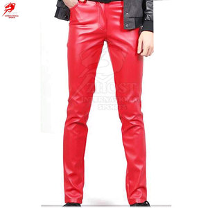 กางเกงหนังผู้ชายใส่สบาย คุณภาพพรีเมียม หนังนุ่ม สไตล์คลาสสิก สำหรับใส่ลำลอง - Product Image 2